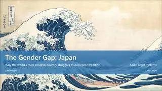 The Gender Gap - Japan