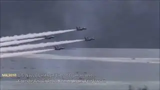 US Navy Blue Angel Demo Team Air Show in Hawaii! It's so Amazing!👍👍👍!!!