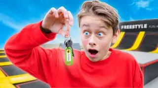 IK BEN EEN DAG DE BAAS IN DIT TRAMPOLINE PARK II Matz Akkermans