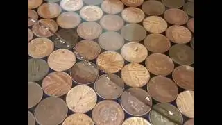 Floor made of coins / Podłoga zrobiona z monet