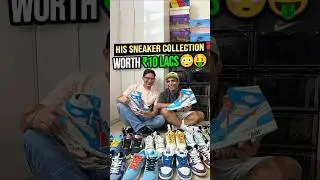 Part I - Sneaker Closet Check 🤑 Engineer's Sneakers worth 10 Lacs #viralshorts #sneakerclosetcheck