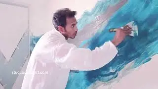 Stucco Paint Art Price  | Stucco Paint Art Ideas #stuccopaintart #venetianplaster #painting #art