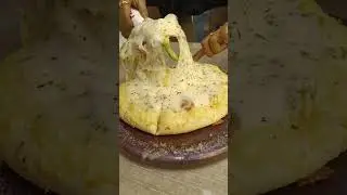 Super cheesy pizza.  #pizza #food #cheese #fyp #viral
