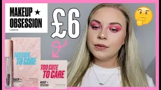 UNBOXING AND TESTING THE MAKEUP OBSESSION TOO CUTE TO CARE GIFT SET | makeupwithalixkate