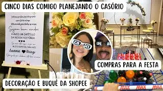 PREPARATIVOS PARA O CASAMENTO COM OR&Ccedil;AMENTO BAIXO