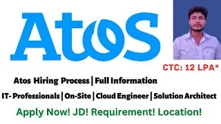 Atos Full Hiring Process | Cloud Engineer Guide | Increase your Chances of getting Selected | #atos