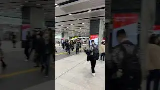 ShinOsaka station rush hours