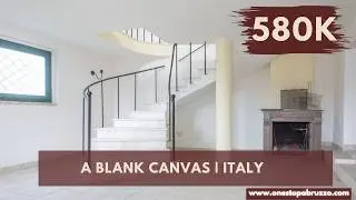 Massive House Villa with Great Views & Huge Potential – Just Minutes from Pescara | Property Tour
