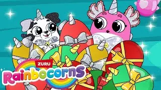 ¡El Regalo de Dar con Rainbocorns! 🎁❤️ | Compilación de Alegría Navideña y Amistad