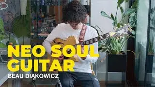 Beau Diakowicz Neo Soul guitar with D'Angelico