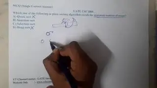 GATE CSE 2006 Q ||Algorithms || GATE Insights Version: CSE