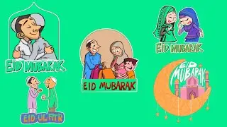 HAPPY EID MUBARAK 2022 GREEN SCREEN GIFS ANIMATION‼️ LOWER THIRD CHROMA KEY FOR YOUR CONTENT‼️