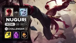 Nuguri Lee Sin Top vs Viego - KR Challenger Patch 11.12