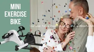 Mini Under Desk Exercise Bike | Electric | Senior