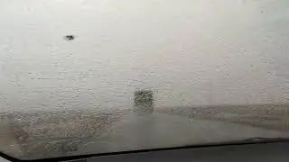 الطريق من بغداد الى اربيل الجزء الاول الطريق غائم مع مطر
