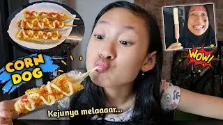 Bikin CornDog Enak Pakai Keju Mozarella - Misteri Ketukan Pintu 😄 Asti Kunyit - Bunda Aqilla Eps 250