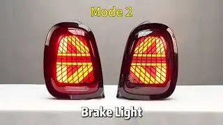 Tail Light Assembly Compatible for Mini Cooper F55 F56 F57 Hatchback/Convertible 2014-2024