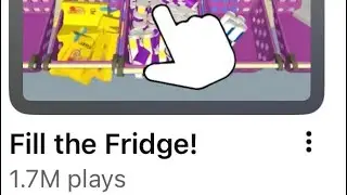 Fill The Fridge!