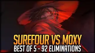 Surefour VS M0xy Stacks [Bo5 & 92 Elims] ex-OWL Player VS Scuff Streamer