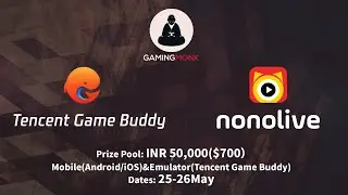 PUBG Mobile Tournament Livestream | 24 May 2019 | GamingMonk.com