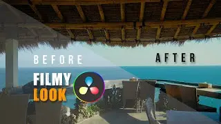 Before & After Color Grade | Cinematic Filmy Look in DaVinci Resolve #mrchauhan
