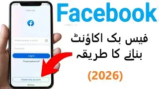 How to create facebook Account (2026)
