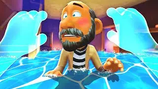 FLOODING Granpa House as a GHOST (You Are Ghost VR)