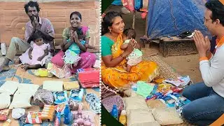 Help Poor Family Status | Food Helping Video | Poor People Emotional Video | Helping Short Video