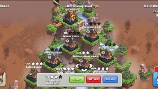 Raid Weekend Easy 3🌟s on Builder's Workshop #raidweekend #clan #clanwar #clancapital #coc