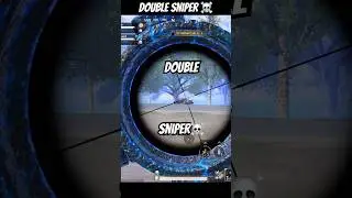 Double Sniper Challenge ☠️         Wait for @BeastOpFB #bgmi #gaming #pubgmobile #pubg #shorts