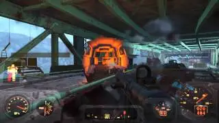 Fallout 4 Explosive Shotgun Range!!!