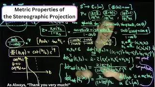 Metric Properties of the Stereographic Projection
