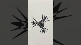 #shorts #art Simple Geometric Art | Easy drawing tutorial