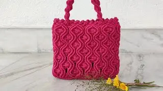 Macrame Bag || Macrame Hand Bag new design || Dorir Bag