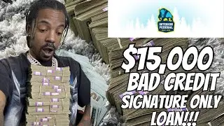 $15,000 Bad Credit (480 Minimum) Loan | Signature Only | Same Day Funding🔥#new #trending #fyp #viral