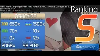 Hatsune Miku's Rubik Cube 4K Ene's SC - osu!mania 946K