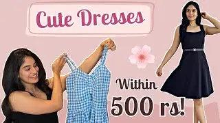 4 dresses in 5 mins ❤️ Must Try Dresses &bull; Cute and Affordable &bull; Review with Pros and Cons! 