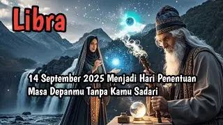 Ramalan Libra ‼️ 14 September 2025 Menjadi Hari Penentuan Masa Depanmu Tanpa Kamu Sadari