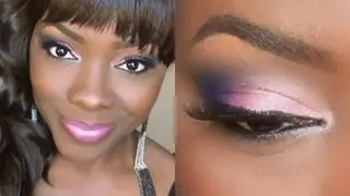 FULL FACE TUTORIAL: Pink and purple summer look