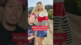 Kaley Cuoco Reveals Surprising News! #shorts