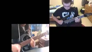 Thrive - The Contortionist dual guitar cover (Steven Rose and Anthony Buck)