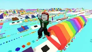 Kya mai ye parkour pura kar payi #roblox #megafunobby #parkour @GirlGamer0102