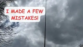 Building a 20 Meter Half Wave Vertical Antenna with DX Commander Mast