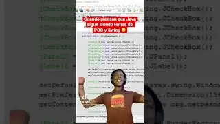 Java cambio hace muchos a&ntilde;os pero varios se quedaron en POO. #mitocode #programacion #java #codigo