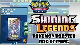 Shining Legends Booster Box Opening