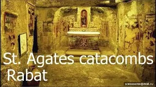 St. Agatha's catacombs. Катакомбы Св. Агаты. Рабат. Мальта 2019