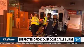 Toronto paramedics warn of overdose call surge