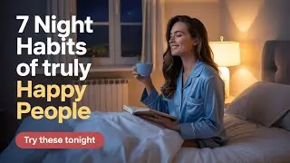 7 Powerful Evening Habits of Truly Content People  Backed by Psychology