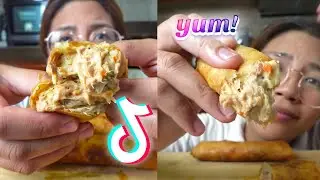 🔥Пирог с тунцом Лумпия | ВИРАЛЬНЫЙ TikTok Jollibee Copycat 🔥