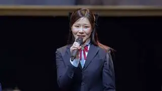 250110 연극 포쉬 막공 무대인사 서이빈(F)